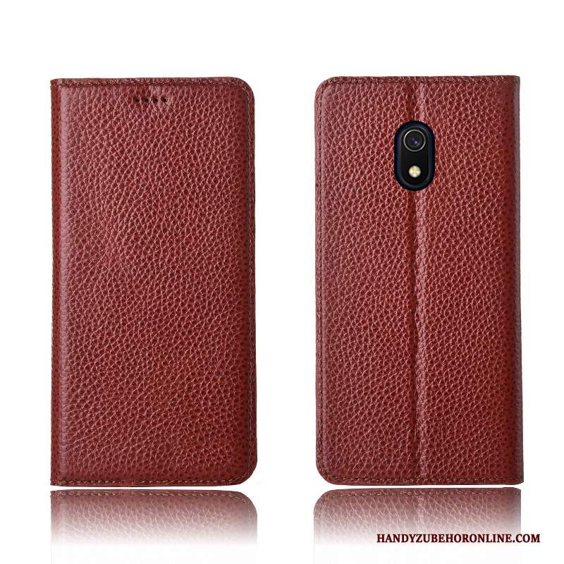 Custodia Redmi 8a Folio Nuovo Anti-caduta, Cover Redmi 8a Protezione Piccola Morbido