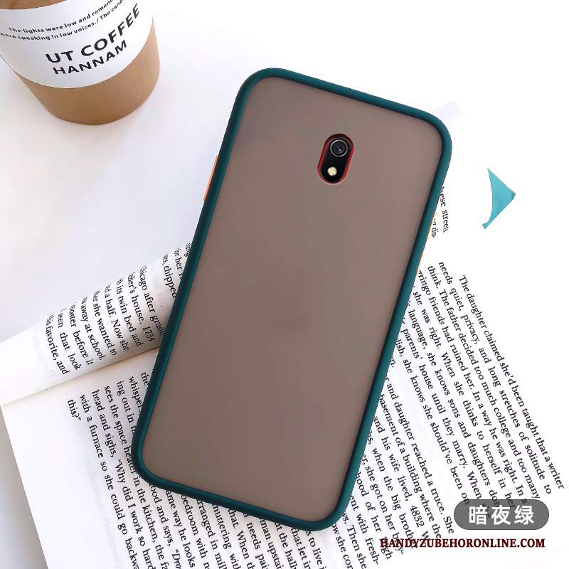 Custodia Redmi 8a Moda Difficile Morbido, Cover Redmi 8a Protezione Verde Tutto Incluso