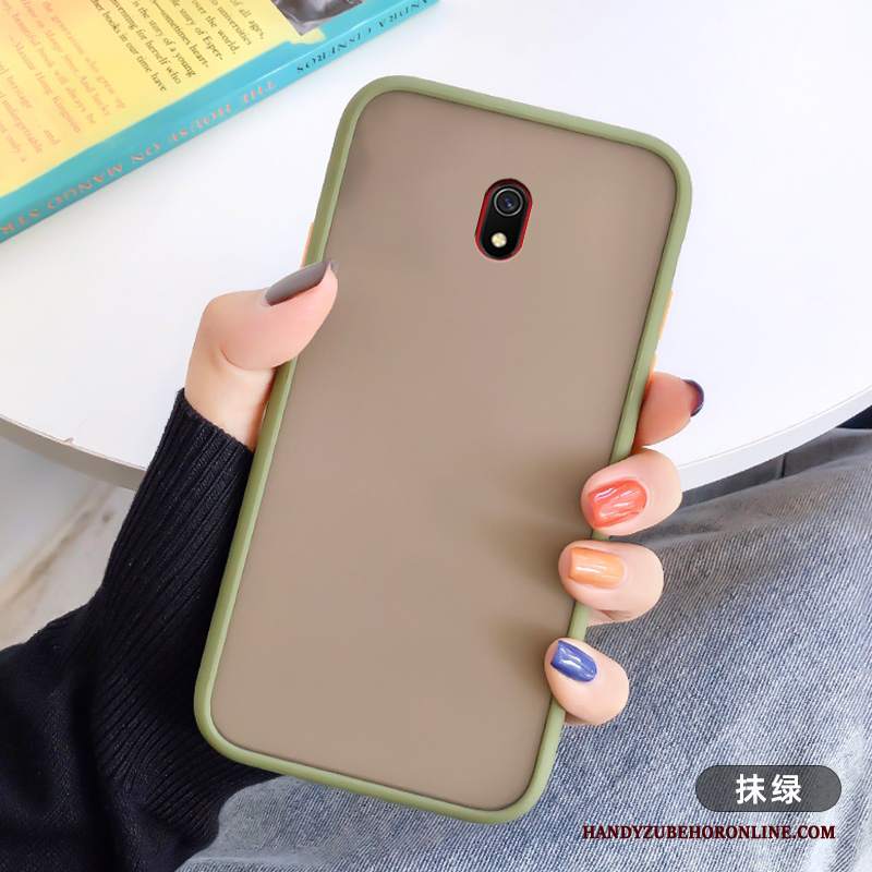 Custodia Redmi 8a Moda Difficile Morbido, Cover Redmi 8a Protezione Verde Tutto Incluso