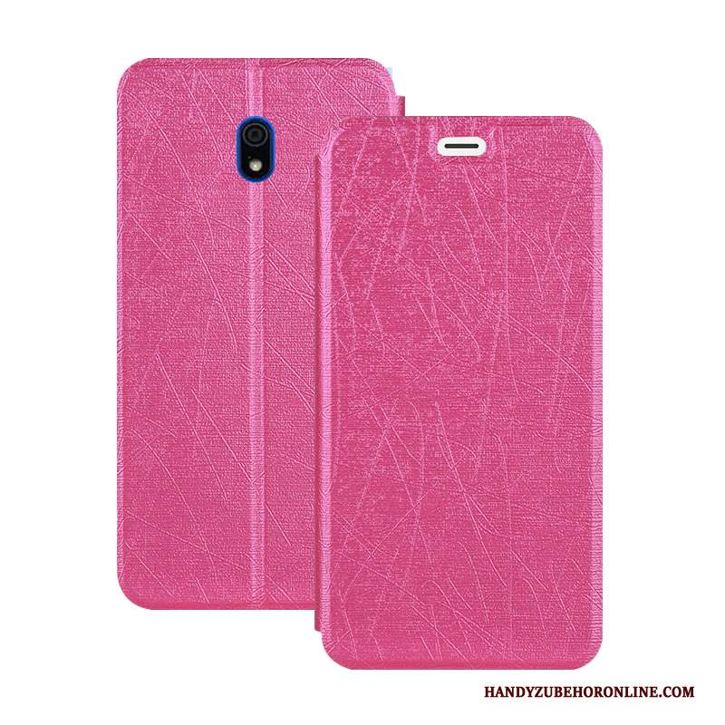 Custodia Redmi 8a Pelle Telefono Hemming, Cover Redmi 8a Folio Piccola Morbido