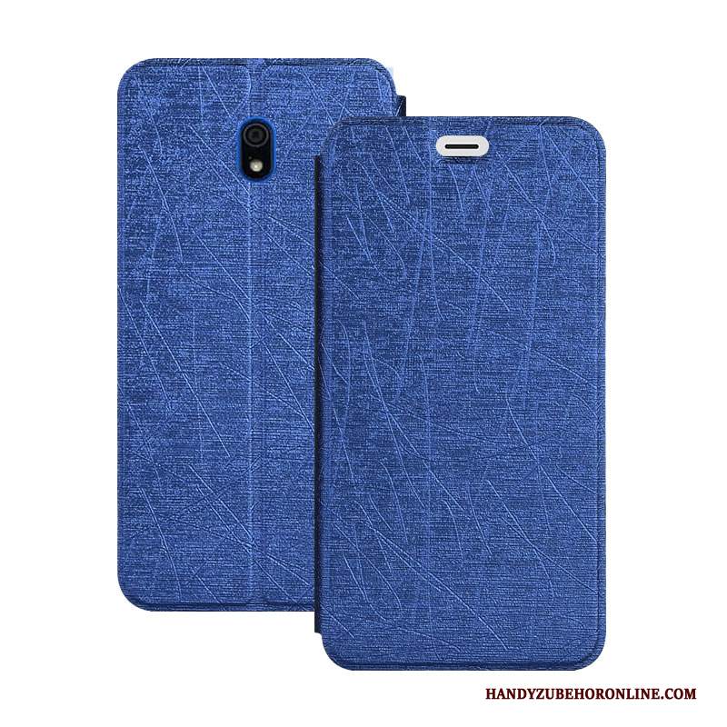 Custodia Redmi 8a Pelle Telefono Hemming, Cover Redmi 8a Folio Piccola Morbido