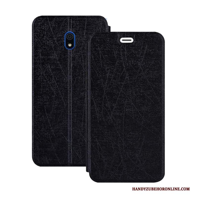 Custodia Redmi 8a Pelle Telefono Hemming, Cover Redmi 8a Folio Piccola Morbido