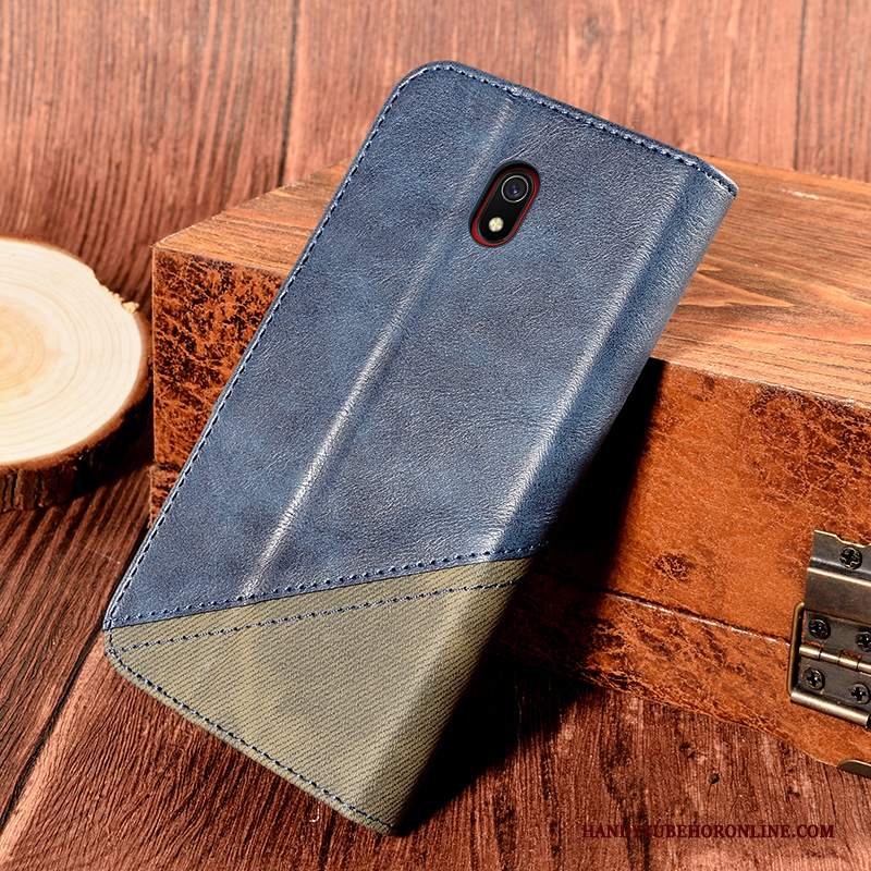 Custodia Redmi 8a Protezione Rosso Tutto Incluso, Cover Redmi 8a Pelle Morbido Piccola