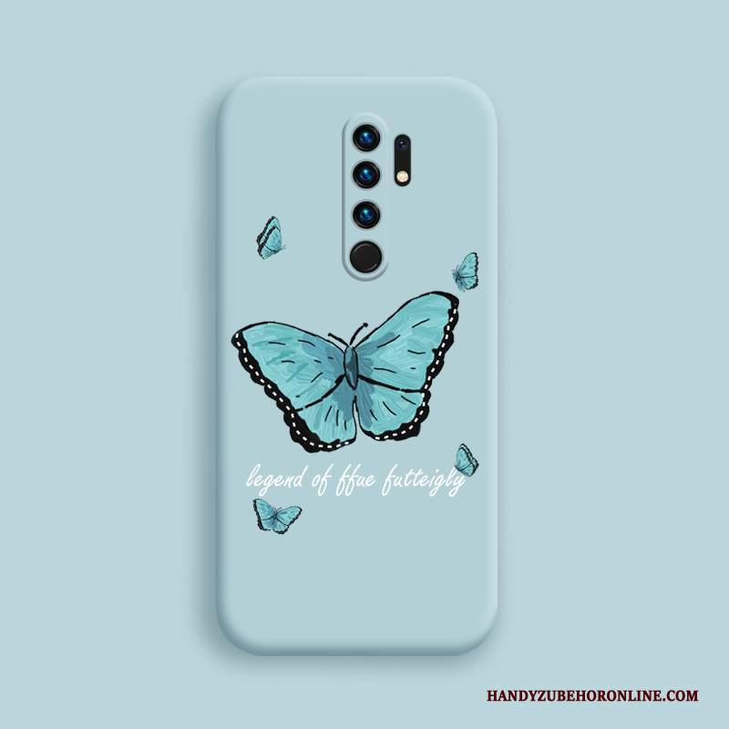 Custodia Redmi 9 Creativo Morbido Di Personalità, Cover Redmi 9 Silicone Bello Net Red