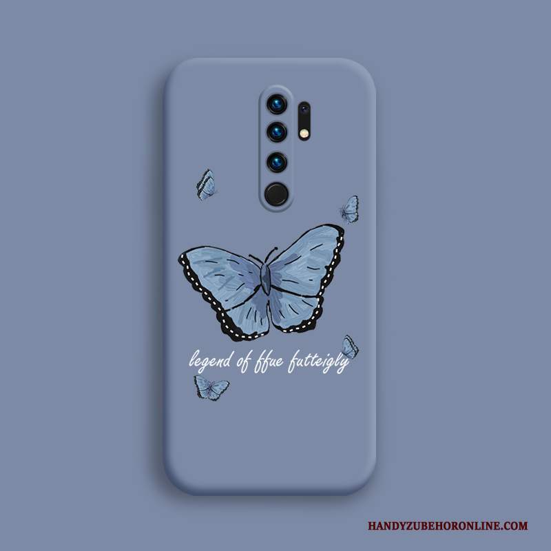 Custodia Redmi 9 Creativo Morbido Di Personalità, Cover Redmi 9 Silicone Bello Net Red