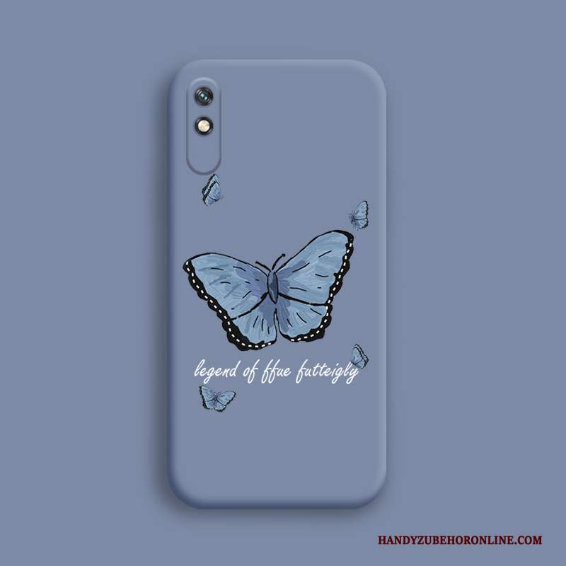 Custodia Redmi 9 Creativo Morbido Di Personalità, Cover Redmi 9 Silicone Bello Net Red