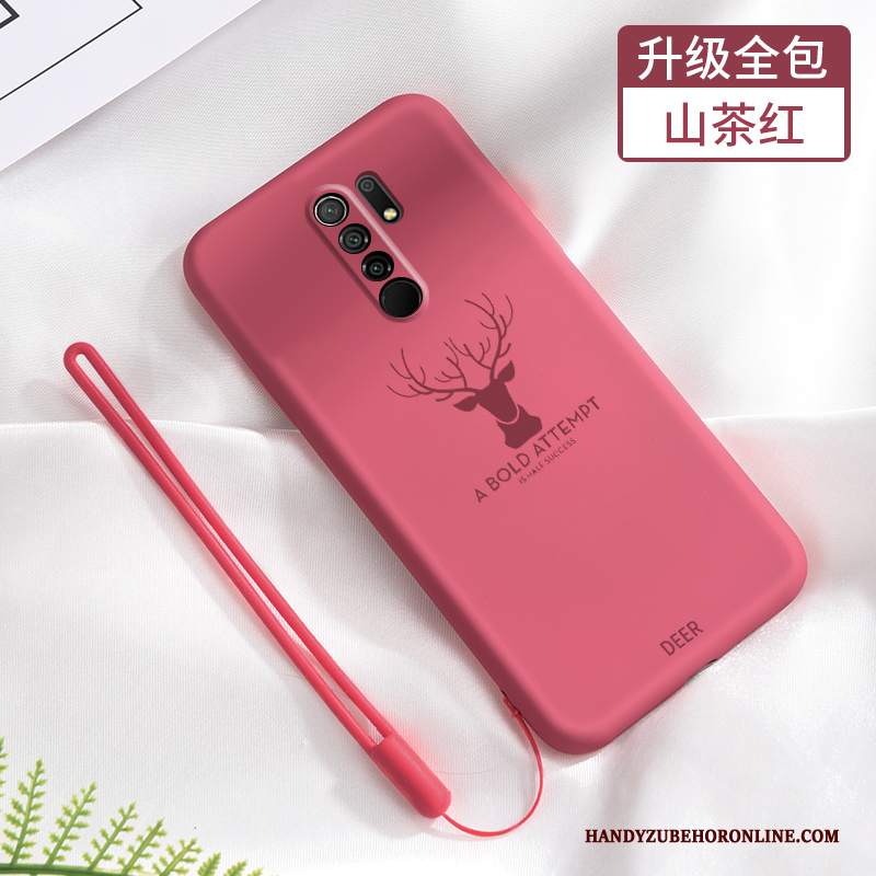 Custodia Redmi 9 Silicone Grigiotelefono, Cover Redmi 9 Protezione Macchiati Sottile