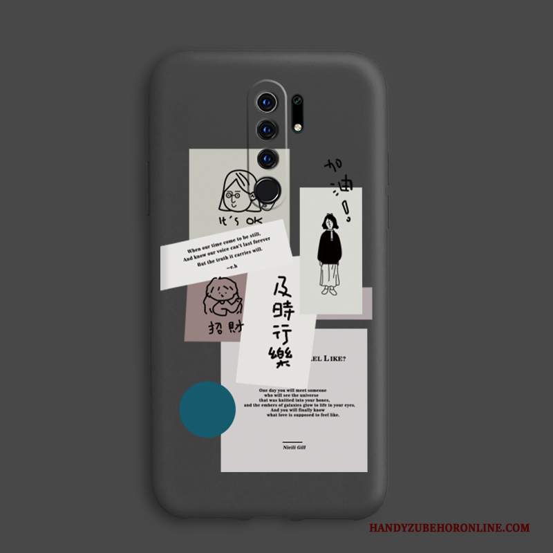 Custodia Redmi 9 Silicone Piccola Tutto Incluso, Cover Redmi 9 Protezione Telefono Nuovo