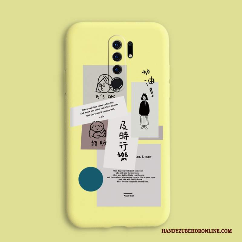 Custodia Redmi 9 Silicone Piccola Tutto Incluso, Cover Redmi 9 Protezione Telefono Nuovo