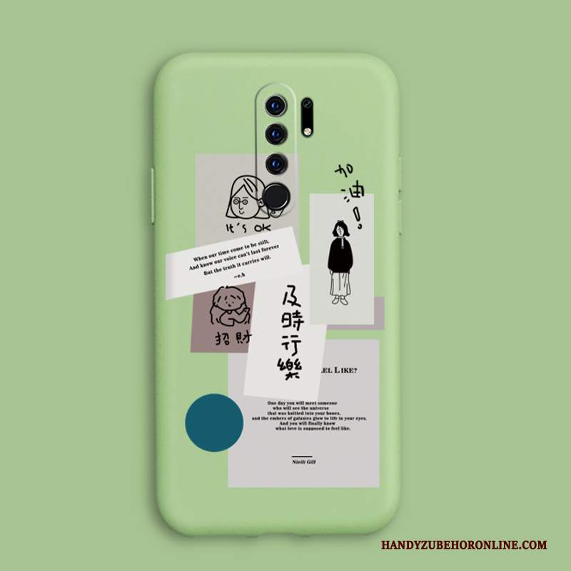 Custodia Redmi 9 Silicone Piccola Tutto Incluso, Cover Redmi 9 Protezione Telefono Nuovo