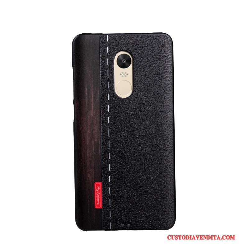 Custodia Redmi Note 4x Cartone Animato Affari Tendenza, Cover Redmi Note 4x Colore Morbido Rosso