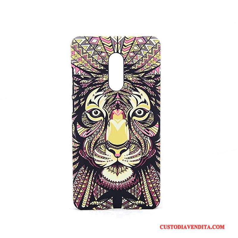 Custodia Redmi Note 4x Cartone Animato Rosso Animale, Cover Redmi Note 4x Goffratura Telefono Macchiati