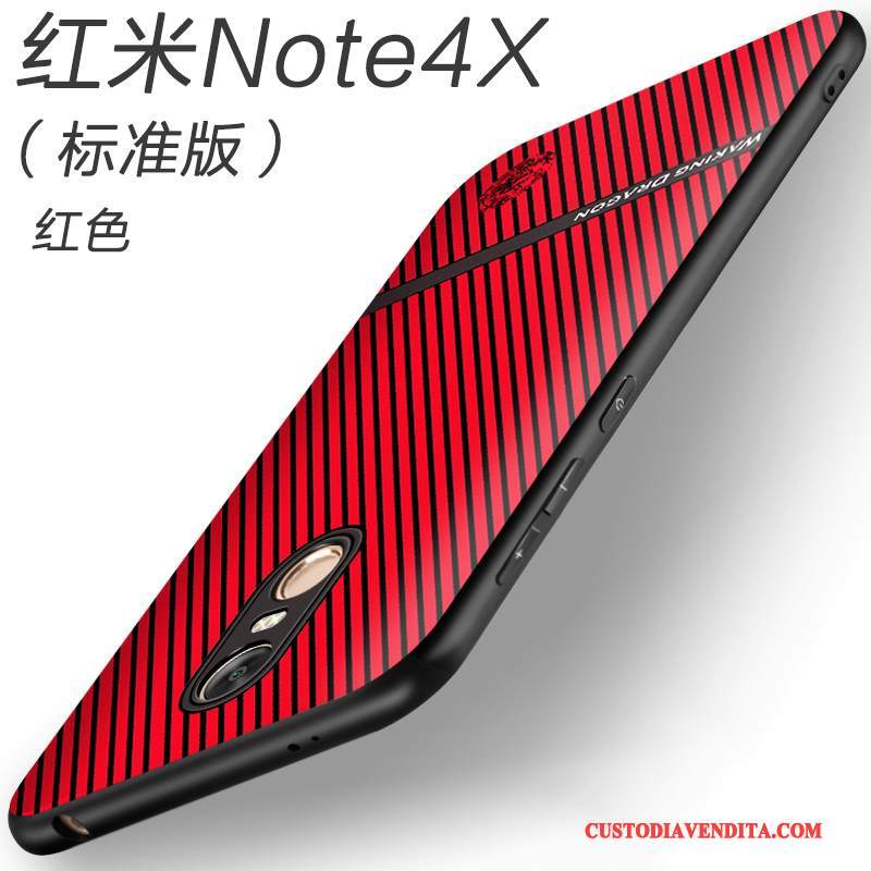 Custodia Redmi Note 4x Goffratura Affaritelefono, Cover Redmi Note 4x Protezione Alto Leggere