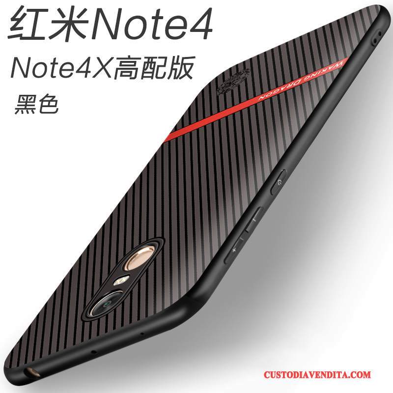 Custodia Redmi Note 4x Goffratura Affaritelefono, Cover Redmi Note 4x Protezione Alto Leggere