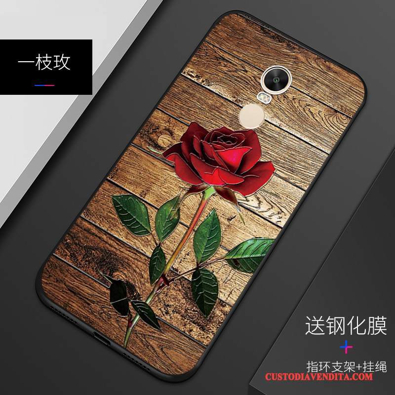 Custodia Redmi Note 4x Goffratura Personalizza Modello, Cover Redmi Note 4x Silicone Macchiati Anti-caduta