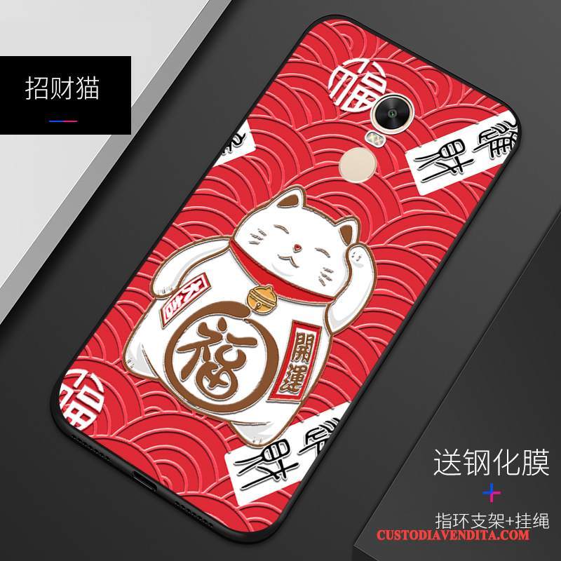 Custodia Redmi Note 4x Goffratura Personalizza Modello, Cover Redmi Note 4x Silicone Macchiati Anti-caduta