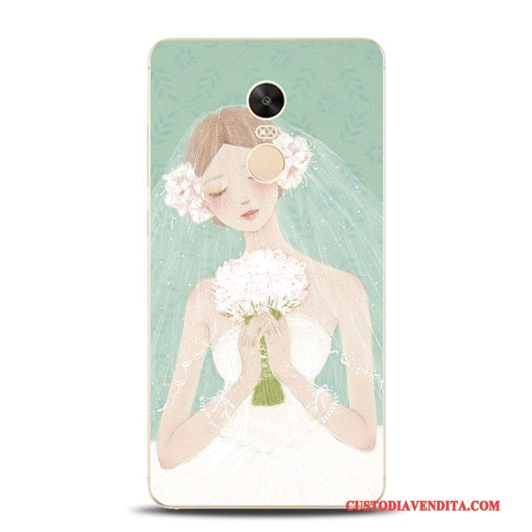 Custodia Redmi Note 4x Goffratura Telefono Fiori, Cover Redmi Note 4x Silicone Tutto Incluso Anti-caduta