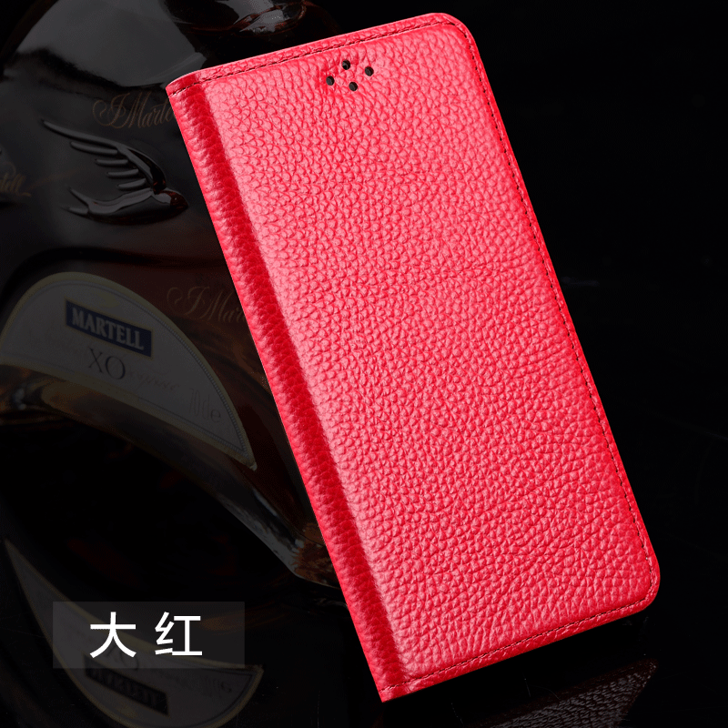 Custodia Redmi Note 4x Pelle Piccola Rosa, Cover Redmi Note 4x Folio Rossotelefono