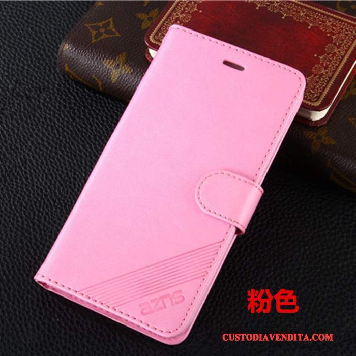 Custodia Redmi Note 4x Pelle Rosso Anti-caduta, Cover Redmi Note 4x Protezione Morbidotelefono