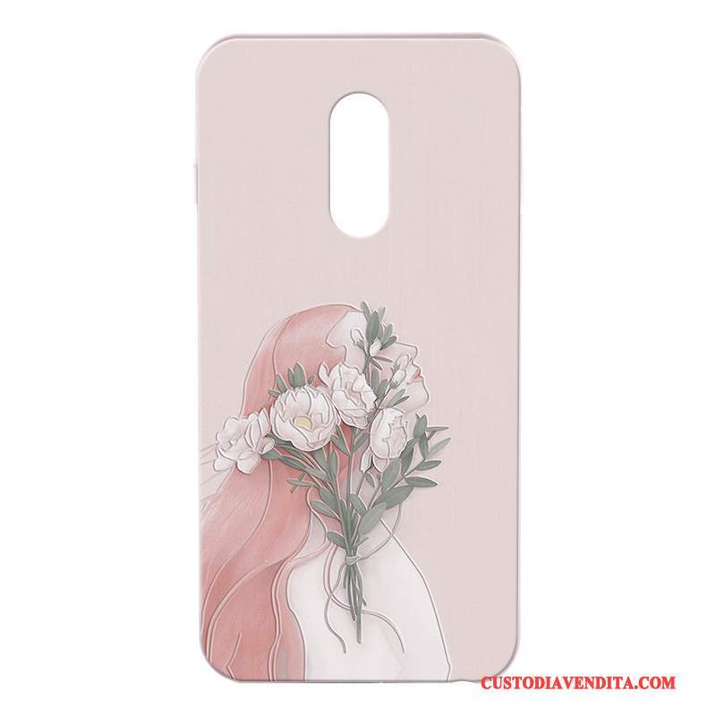 Custodia Redmi Note 4x Silicone Nuovo Morbido, Cover Redmi Note 4x Cartone Animato Telefono Bianco