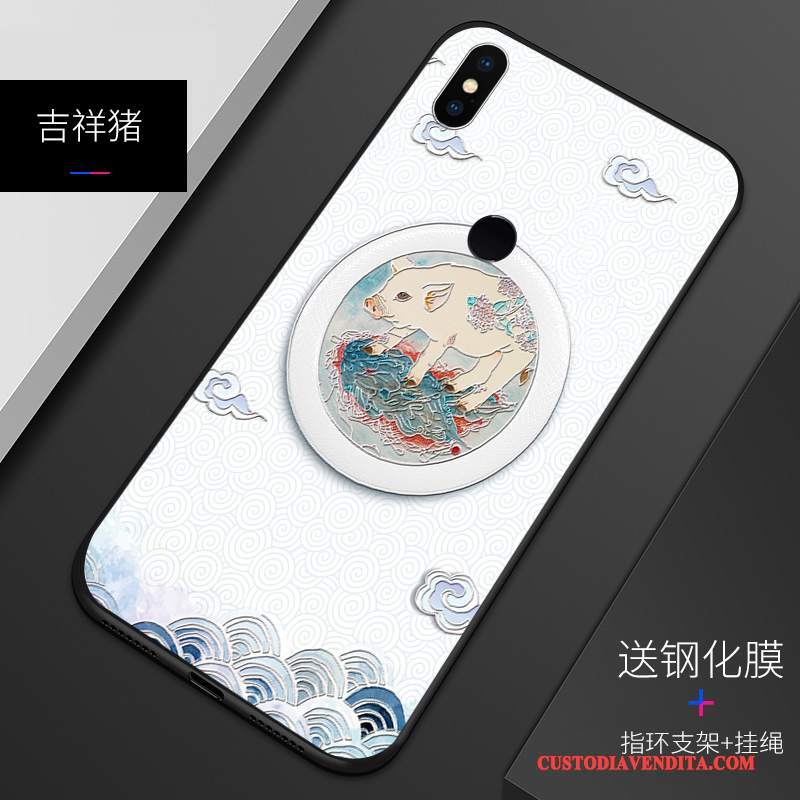 Custodia Redmi Note 5 Goffratura Personalizza Tutto Incluso, Cover Redmi Note 5 Protezione Macchiati Anti-caduta