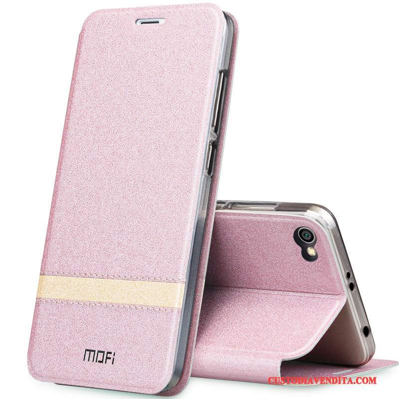 Custodia Redmi Note 5 Pelle Rosa Tutto Incluso, Cover Redmi Note 5 Silicone Telefono Alto