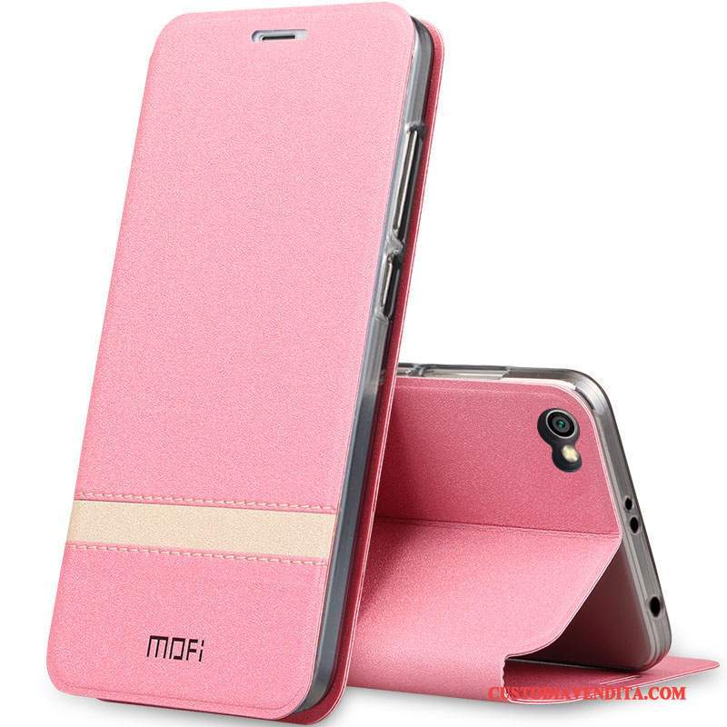 Custodia Redmi Note 5 Pelle Rosa Tutto Incluso, Cover Redmi Note 5 Silicone Telefono Alto