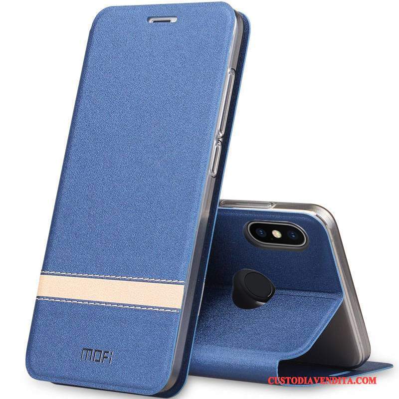 Custodia Redmi Note 5 Pro Folio Tendenzatelefono, Cover Redmi Note 5 Pro Silicone Rosso Tutto Incluso