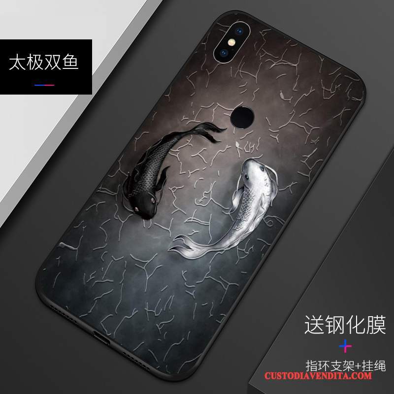 Custodia Redmi Note 5 Pro Goffratura Tutto Incluso Macchiati, Cover Redmi Note 5 Pro Protezione Anti-caduta Personalizza