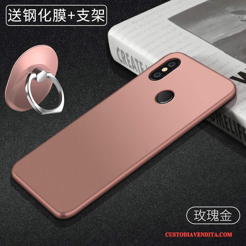 Custodia Redmi Note 5 Silicone Piccola Leggere, Cover Redmi Note 5 Protezione Rossotelefono