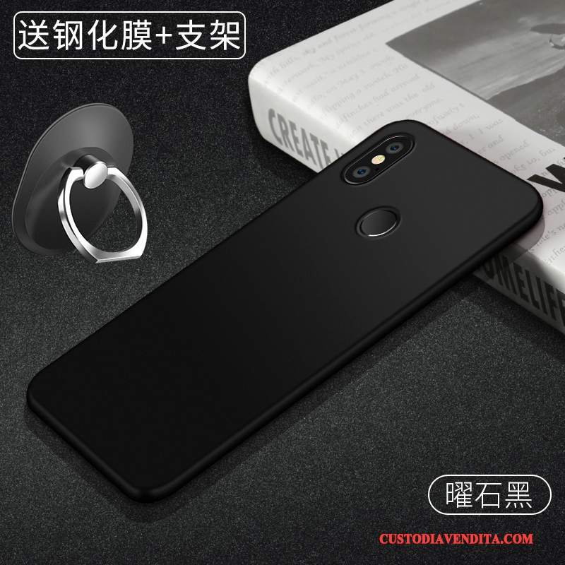 Custodia Redmi Note 5 Silicone Piccola Leggere, Cover Redmi Note 5 Protezione Rossotelefono