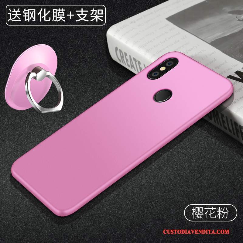 Custodia Redmi Note 5 Silicone Piccola Leggere, Cover Redmi Note 5 Protezione Rossotelefono