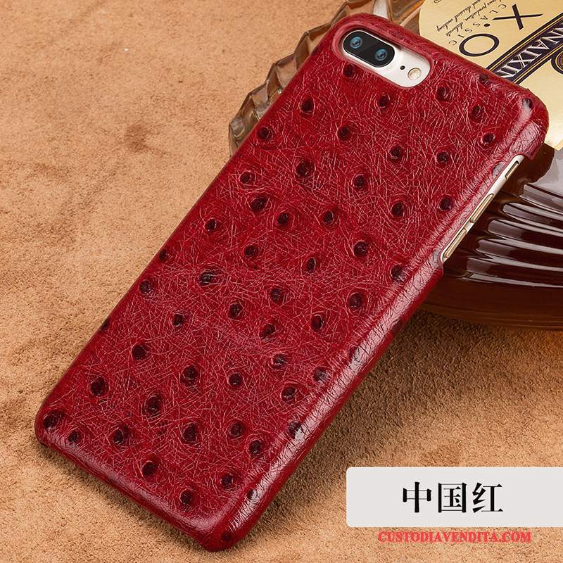 Custodia Redmi Note 5a Protezione Coperchio Posteriore Rosso, Cover Redmi Note 5a Pelle Marchio Di Tendenzatelefono