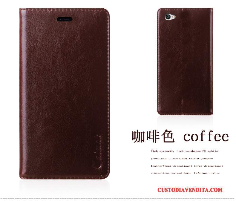 Custodia Redmi Note 5a Protezione Rosso Anti-caduta, Cover Redmi Note 5a Pelle Giallotelefono