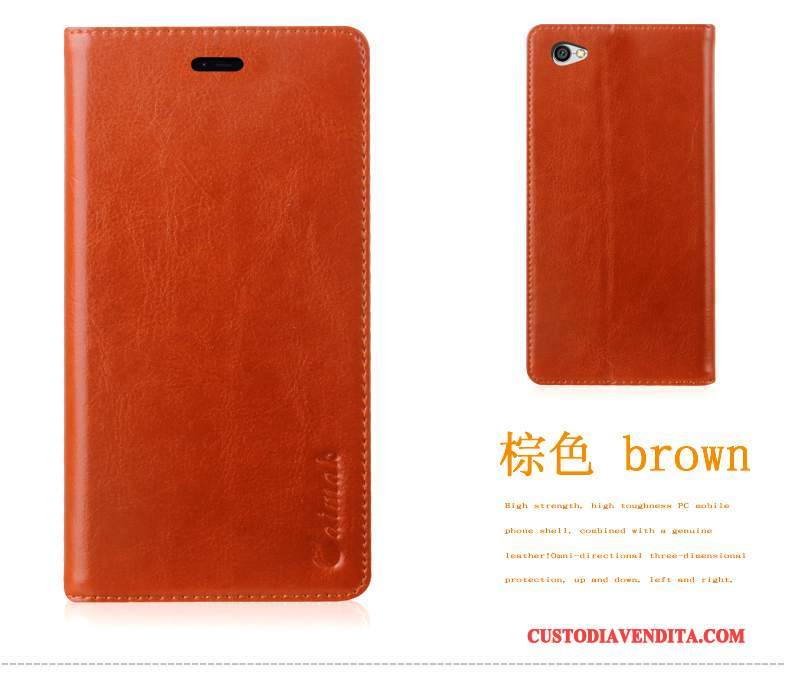 Custodia Redmi Note 5a Protezione Rosso Anti-caduta, Cover Redmi Note 5a Pelle Giallotelefono