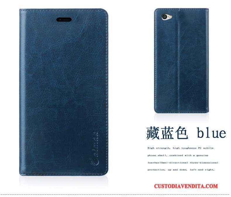 Custodia Redmi Note 5a Protezione Rosso Anti-caduta, Cover Redmi Note 5a Pelle Giallotelefono