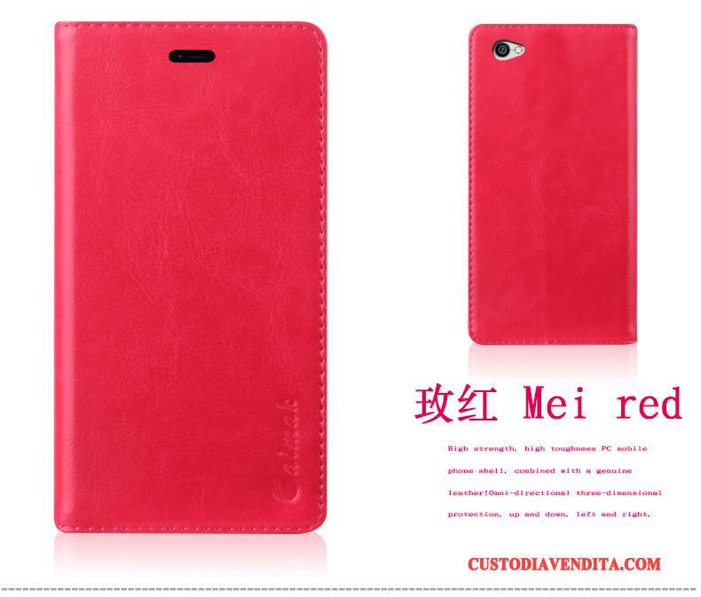 Custodia Redmi Note 5a Protezione Rosso Anti-caduta, Cover Redmi Note 5a Pelle Giallotelefono