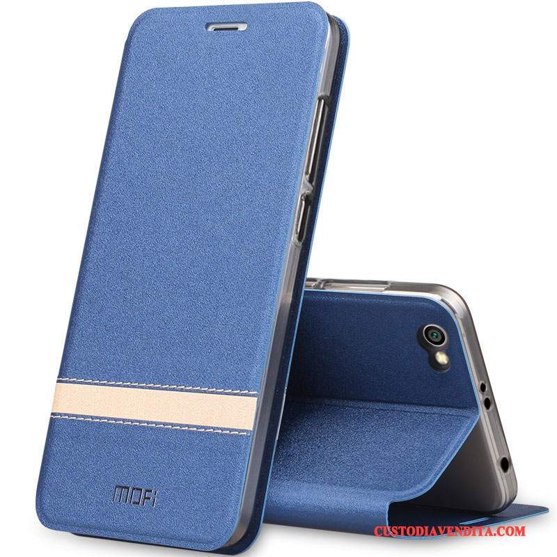 Custodia Redmi Note 5a Protezione Telefono Anti-caduta, Cover Redmi Note 5a Folio Oro Alto