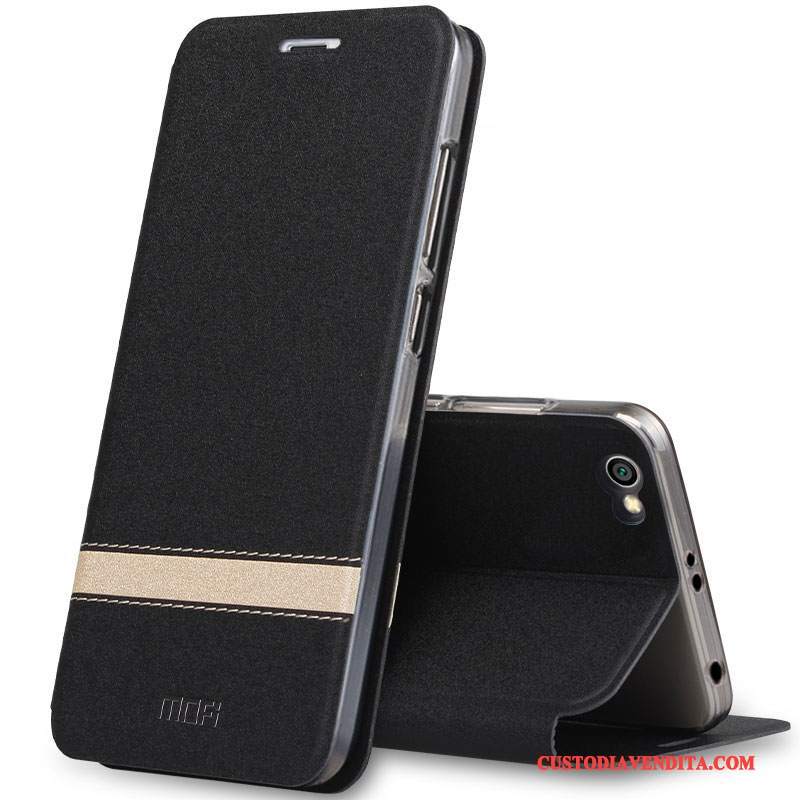 Custodia Redmi Note 5a Protezione Telefono Anti-caduta, Cover Redmi Note 5a Folio Oro Alto