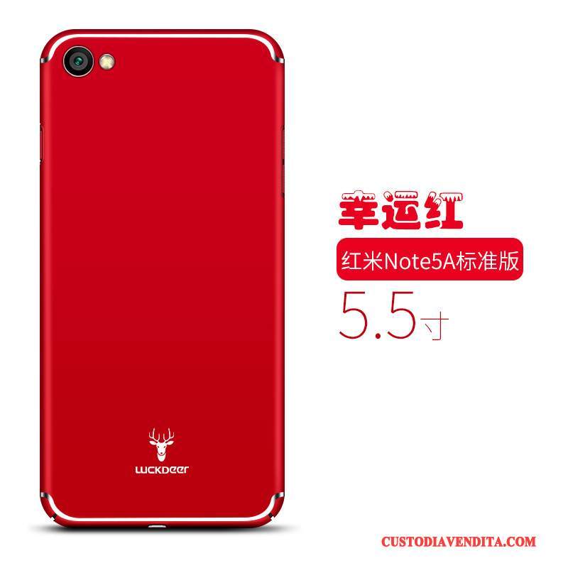 Custodia Redmi Note 5a Telefono Anti-caduta, Cover Redmi Note 5a Rosso Marchio Di Tendenza