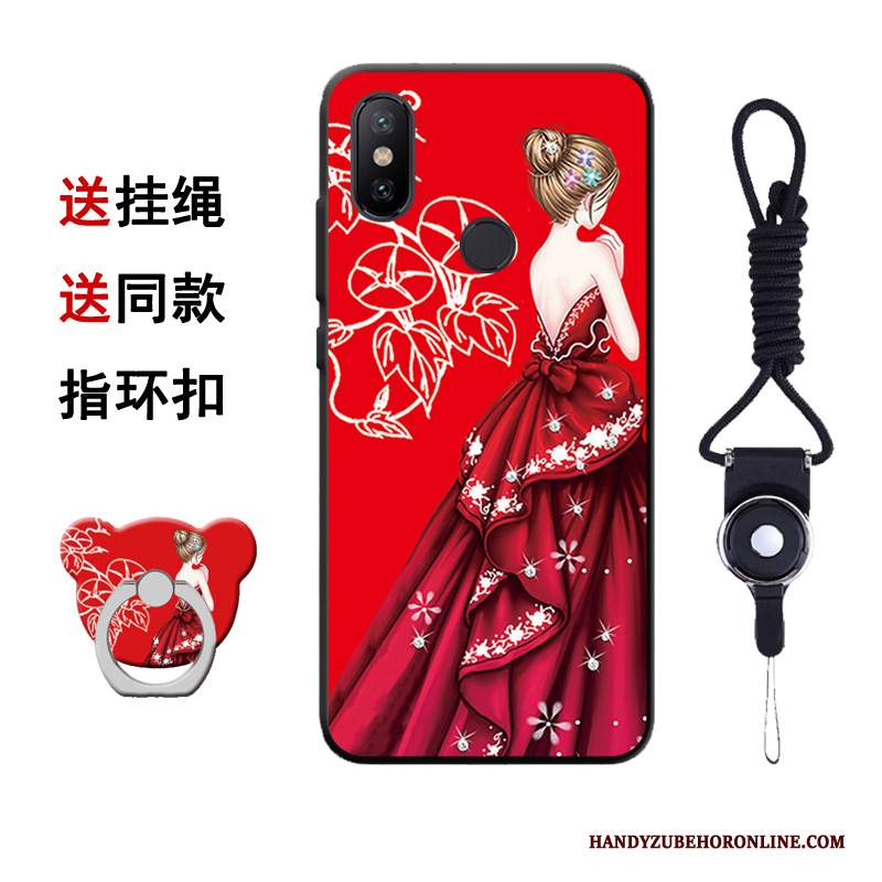 Custodia Redmi Note 6 Pro Creativo Di Personalità Net Red, Cover Redmi Note 6 Pro Protezione Morbido Piccola