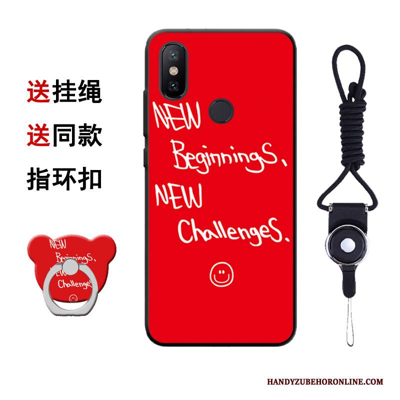 Custodia Redmi Note 6 Pro Creativo Di Personalità Net Red, Cover Redmi Note 6 Pro Protezione Morbido Piccola