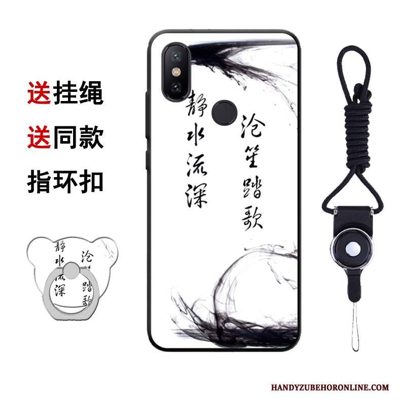 Custodia Redmi Note 6 Pro Creativo Di Personalità Net Red, Cover Redmi Note 6 Pro Protezione Morbido Piccola