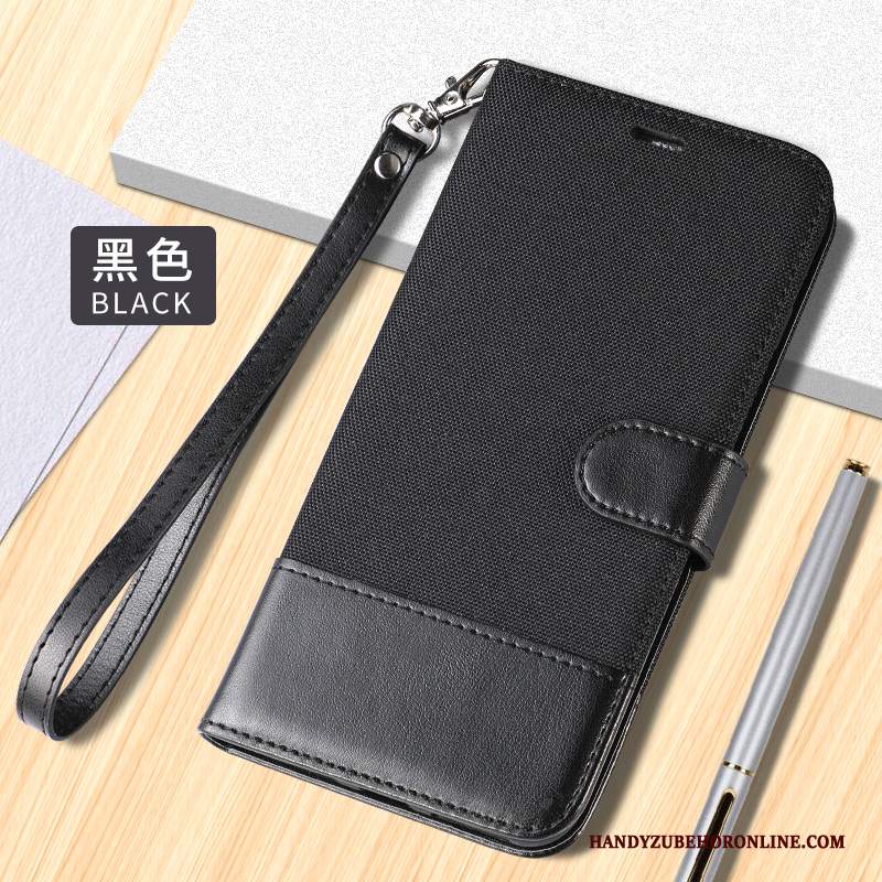 Custodia Redmi Note 6 Pro Pelle Rossotelefono, Cover Redmi Note 6 Pro Folio Tutto Incluso Carta