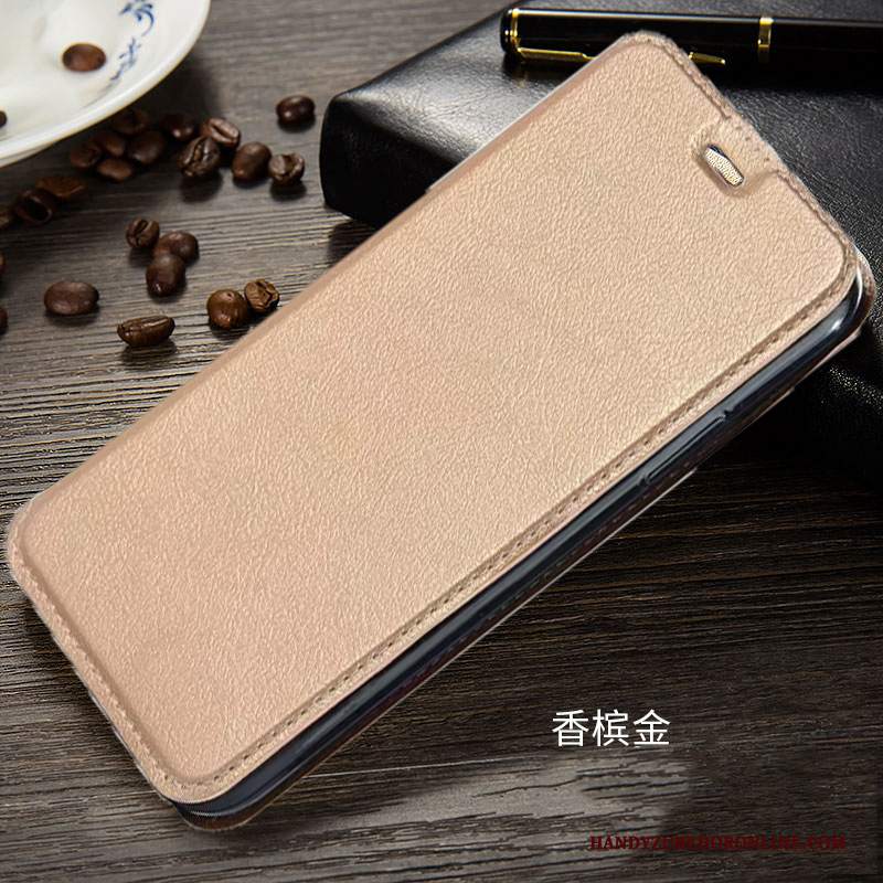 Custodia Redmi Note 6 Pro Protezione Tutto Inclusotelefono, Cover Redmi Note 6 Pro Pelle Anti-caduta Oro