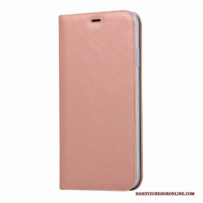 Custodia Redmi Note 7 Protezione Semplici Blu Scuro, Cover Redmi Note 7 Folio Anti-cadutatelefono