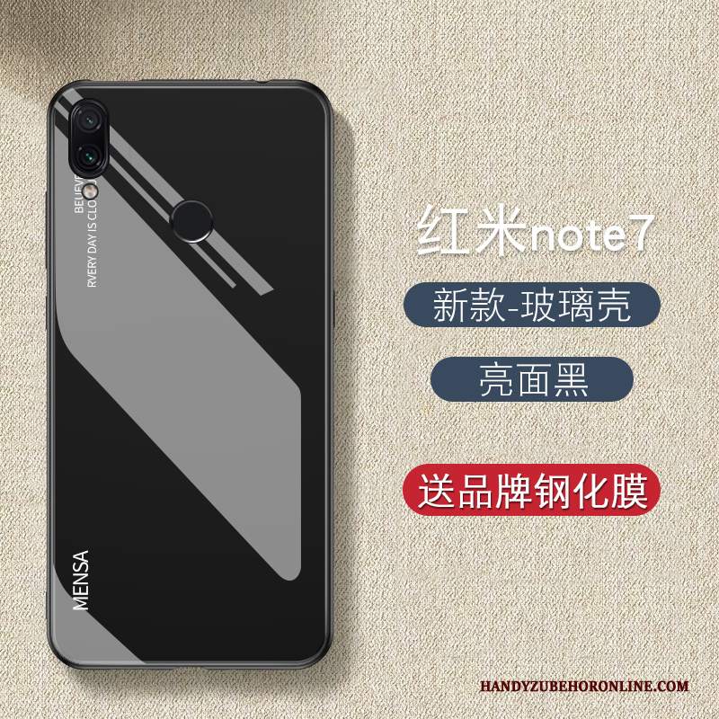 Custodia Redmi Note 7 Protezione Telefono Di Personalità, Cover Redmi Note 7 Creativo Anti-caduta Marchio Di Tendenza