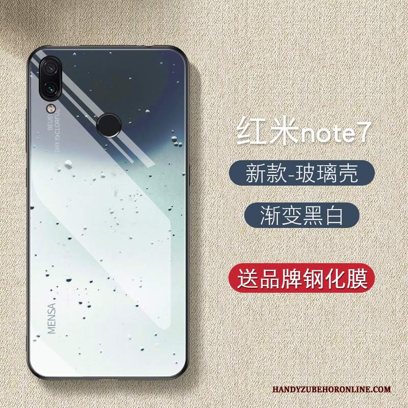 Custodia Redmi Note 7 Protezione Telefono Di Personalità, Cover Redmi Note 7 Creativo Anti-caduta Marchio Di Tendenza