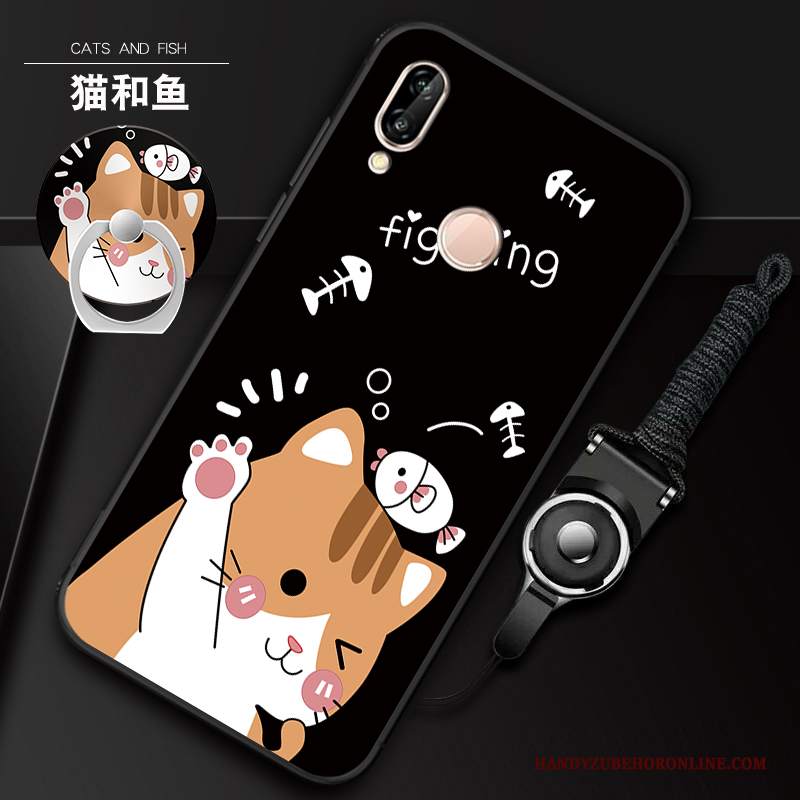 Custodia Redmi Note 7 Silicone Pellicola Protettiva Tempra, Cover Redmi Note 7 Moda Piccola Ornamenti Appesi