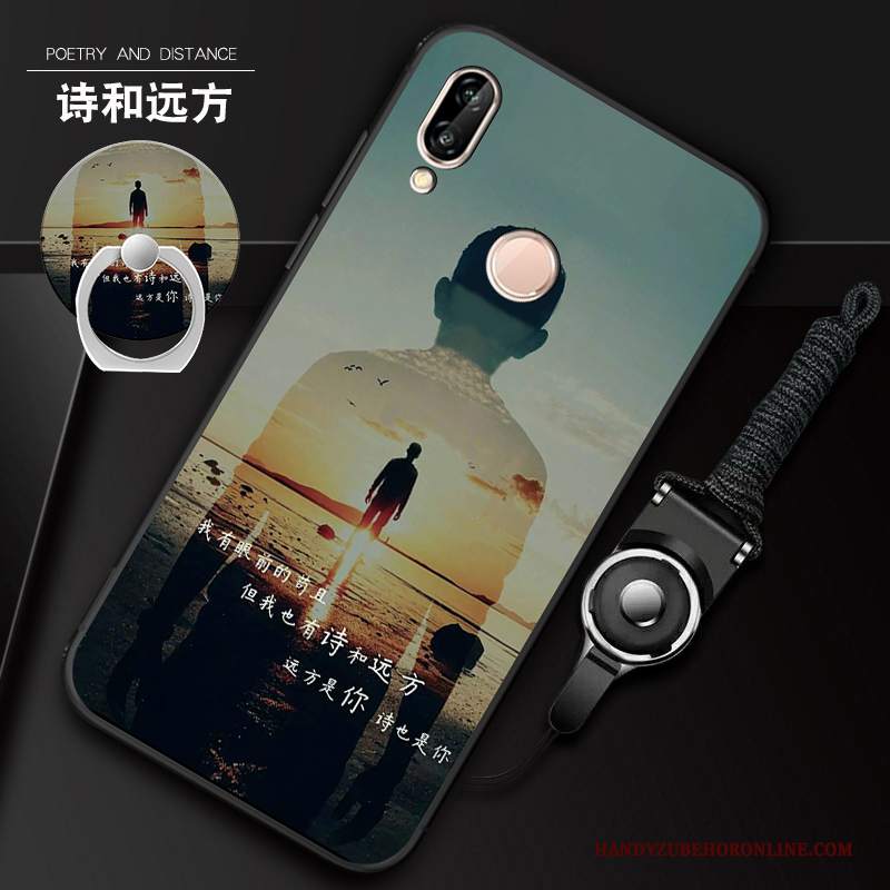 Custodia Redmi Note 7 Silicone Pellicola Protettiva Tempra, Cover Redmi Note 7 Moda Piccola Ornamenti Appesi